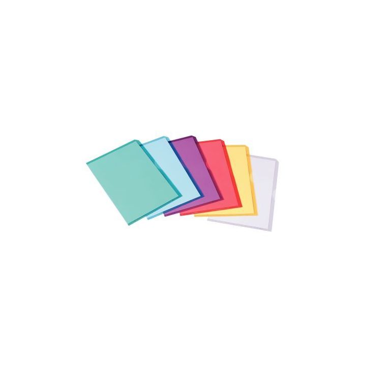 Sachet de 10 pochettes coin en PVC épais et souple Fard'Liss incolore 100206694 FARD'LISS HAMELIN