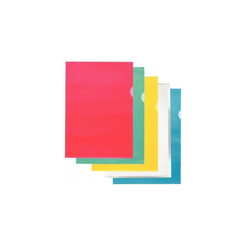 Achetez PERGAMY Boîte 100 pochettes coin polypropylène grainé 9/100ème format A4. Coloris assort..