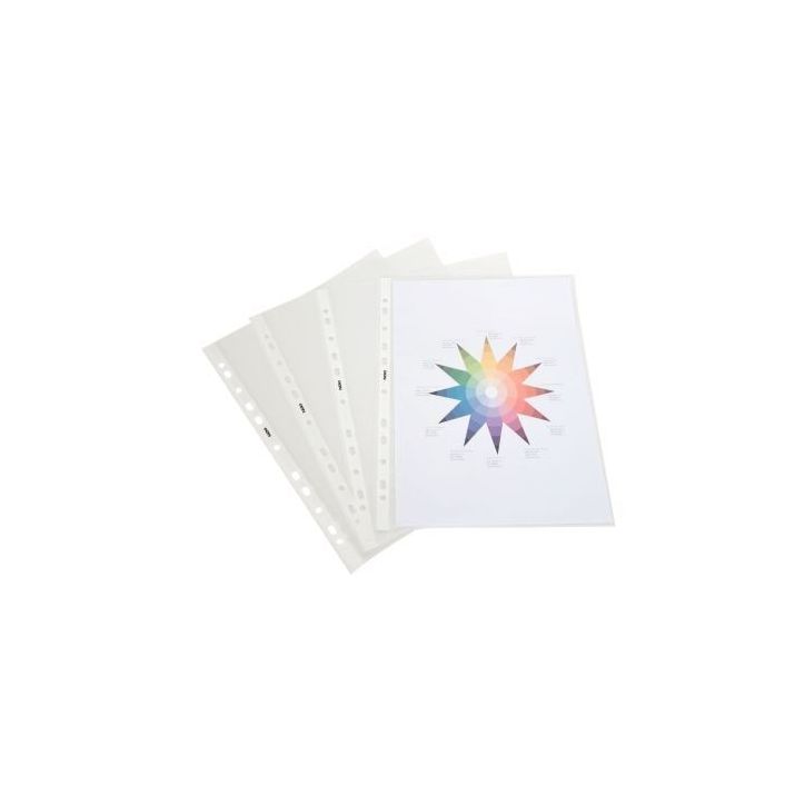 Sachet de 10 pochettes perforées en polypropylène 9/100ème 100741337