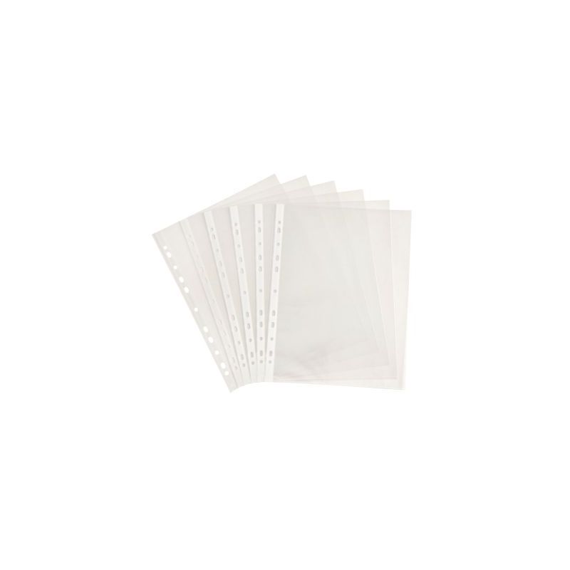 Achetez Sachet de 100 pochettes perforées en polypropylène grainé 5/100ème 100741491 pas cher su.. Achetez Sachet de 100 pochettes perforées en polypropylène grainé 5/100ème 100741491 pas cher su..