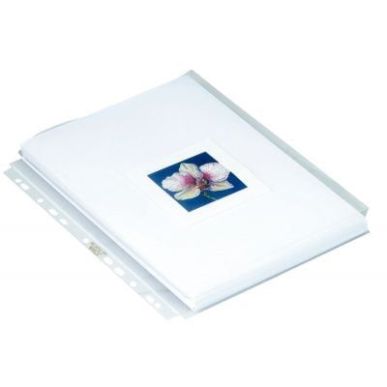 Achetez Sachet de 10 pochettes perforées à soufflet sans rabat pour format 21x29,7 cm 5507E EXACOM..