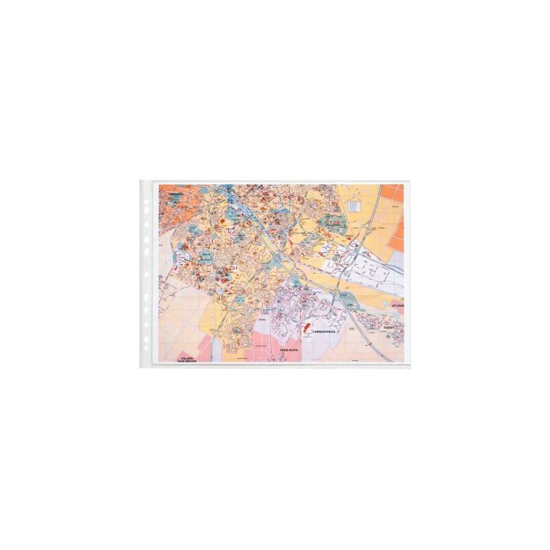 Achetez Sachet de 25 pochettes perforées en polypropylène grainé 29,7 x 42 cm A L'italienne 10074.. Achetez Sachet de 25 pochettes perforées en polypropylène grainé 29,7 x 42 cm A L'italienne 10074..