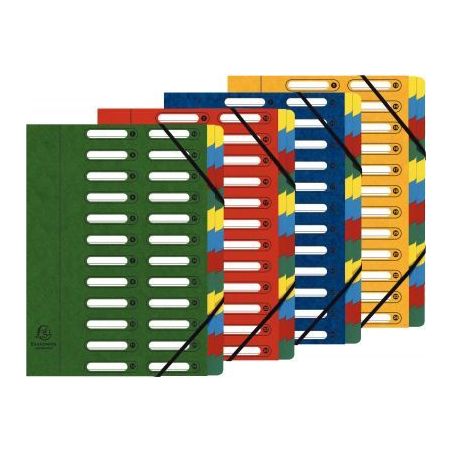 Achetez Exacompta trieur à  fenêtres 24 compartiments assortis 5324E pas cher sur Ma Rentrée Sco..