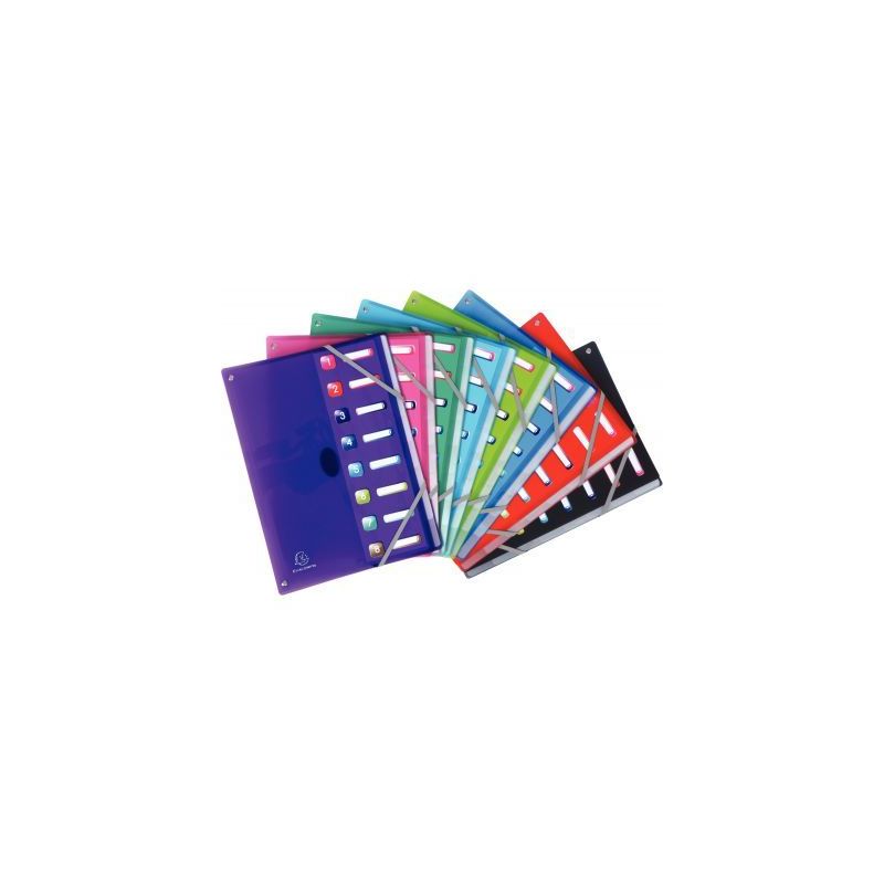 Achetez Trieur 8 compartiments IDERAMA en polypropylène, coloris assortis 58670E IDERAMA EXACOMPTA ..