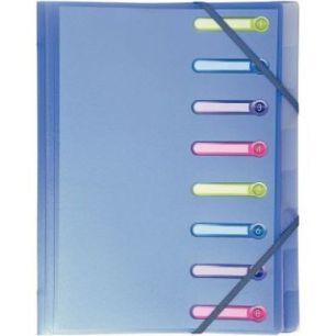 Trieur en polypropylène CHROMALINE 8 compartiments, coloris assortis 56189E CHROMALINE EXACOMPTA Trieur en polypropylène CHROMALINE 8 compartiments, coloris assortis 56189E CHROMALINE EXACOMPTA