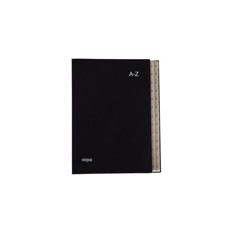 Achetez Trieur balacron alphabétique 26 compartiments coloris noir 175.2602 EXTENDOS pas cher sur M.. Achetez Trieur balacron alphabétique 26 compartiments coloris noir 175.2602 EXTENDOS pas cher sur M..