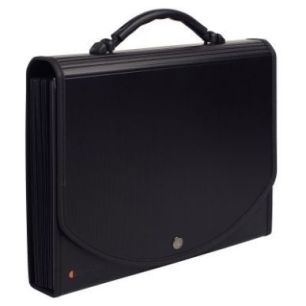 Achetez EXACOMPTA Trieur valisette Noir en PP EXACASE 13 compartiments.Dos extensible,onglets person..
