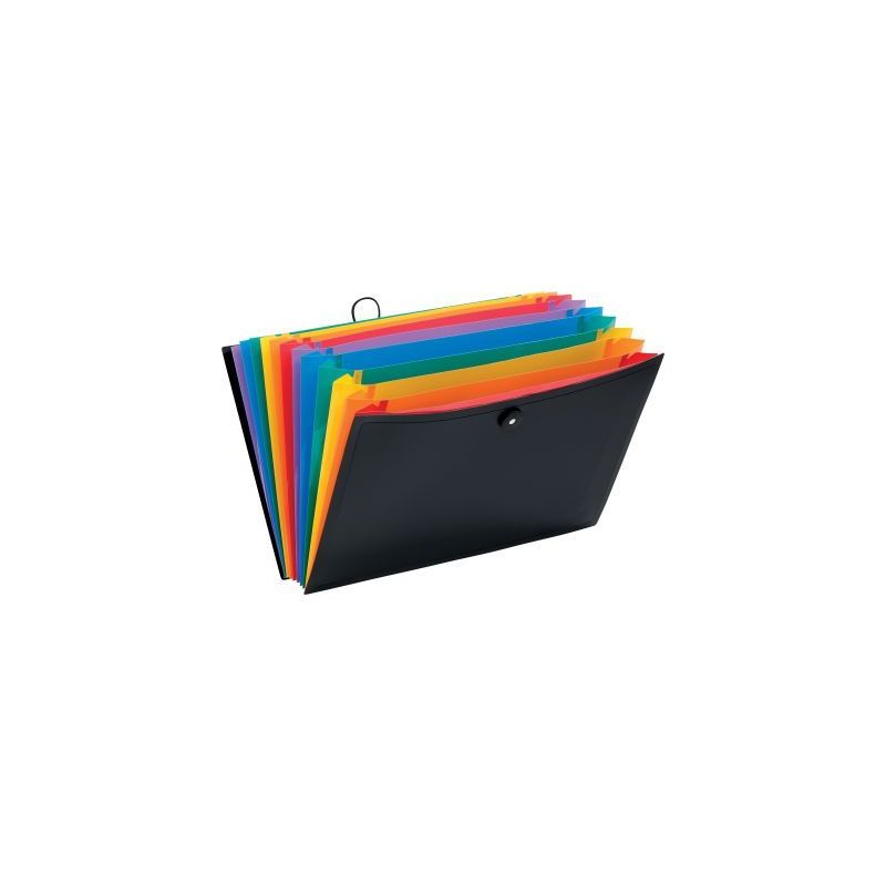 Achetez Trieur extensible avec bouton RAINBOW CLASS en polypropylène, 12 compartiments 111667-03 RA.. Achetez Trieur extensible avec bouton RAINBOW CLASS en polypropylène, 12 compartiments 111667-03 RA..