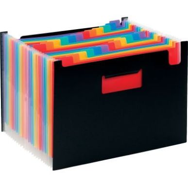 Achetez Trieur extensible en polypropylène RAINBOW CLASS, 24 compartiments 110987-03 RAINBOW CL VIQ..