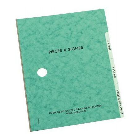 Achetez Carton de 25 parapheurs 3 compartiments, vert 73370 X25 EXTENDOS pas cher sur Ma Rentrée Sc..