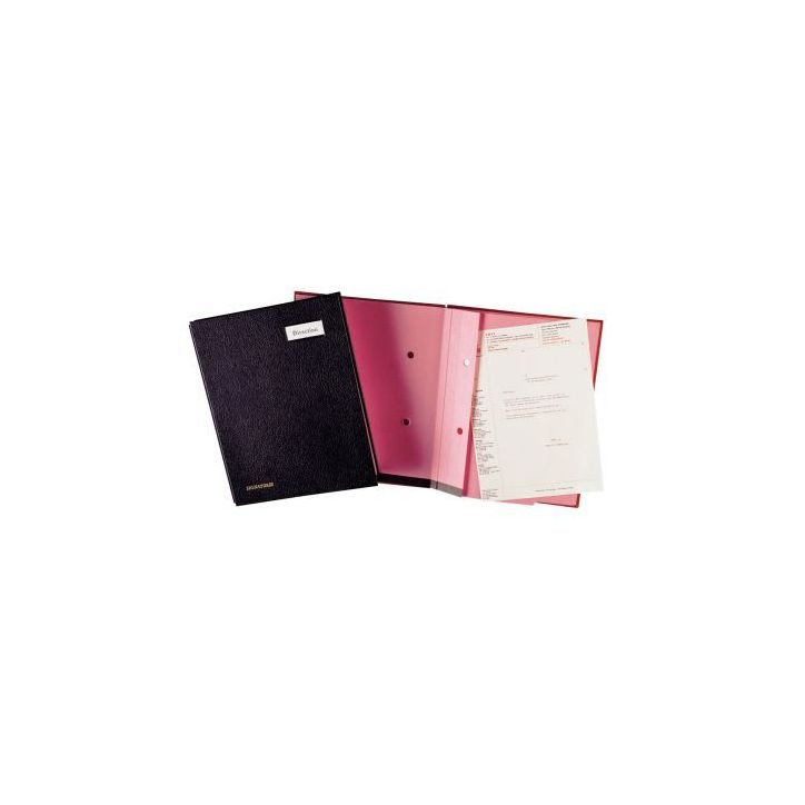 Parapheur à simple clip 20 compartiments noir J 20 NOIR EMEY