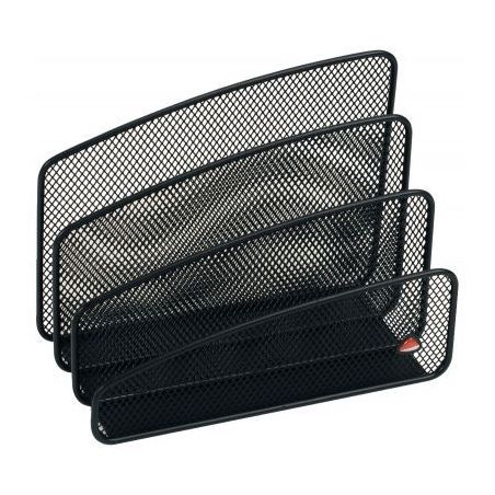 Achetez Trieur vertical 3 compartiments métal Mesh Noir MESHLETTER N MESH ALBA pas cher sur Ma Rent..