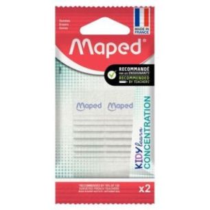 Achetez Blister de 2 gommes Kidy Learn 121800 KIDY LEARN MAPED pas cher sur Ma Rentrée Scolaire