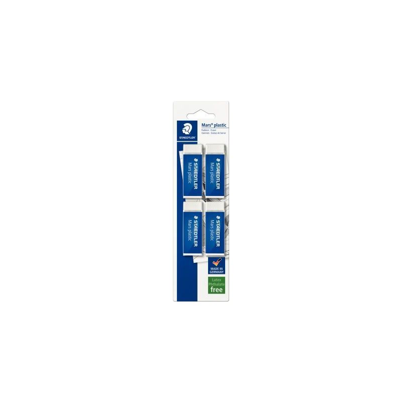 Achetez Blister de 4 gommes Marsplatic 52650BK4DA STAEDTLER pas cher sur Ma Rentrée Scolaire