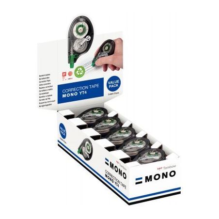 Achetez Pack de 20 correcteurs CT-YT4 dont 5 offerts CT-YT4-20 TOMBOW pas cher sur Ma Rentrée Scola..