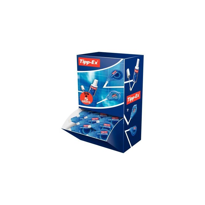 Achetez Pack 15+5 rollers easy correct 4,2mm x 12 m 895951 TIPP-EX BIC pas cher sur Ma Rentrée Scol.. Achetez Pack 15+5 rollers easy correct 4,2mm x 12 m 895951 TIPP-EX BIC pas cher sur Ma Rentrée Scol..