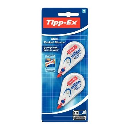 Achetez Blister de 2 correcteurs Mini Mousse 8128741 TIPP-EX BIC pas cher sur Ma Rentrée Scolaire
