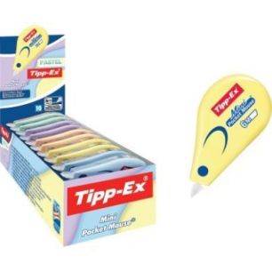 Achetez Boîte de 10 correcteurs mini mouse pastel assortis 302676 TIPP-EX BIC pas cher sur Ma Rentr..