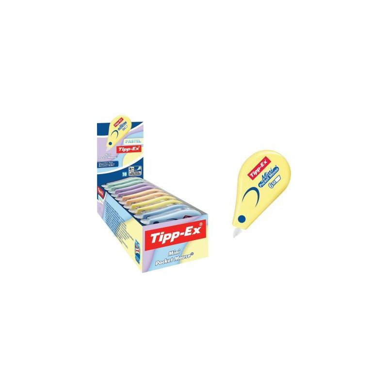 Achetez Boîte de 10 correcteurs mini mouse pastel assortis 302676 TIPP-EX BIC pas cher sur Ma Rentr.. Achetez Boîte de 10 correcteurs mini mouse pastel assortis 302676 TIPP-EX BIC pas cher sur Ma Rentr..