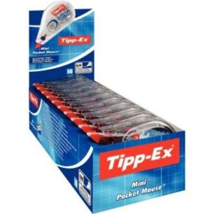 Boîte de 10 correcteurs Mini Pocket Mouse 8221351 TIPP-EX BIC Boîte de 10 correcteurs Mini Pocket Mouse 8221351 TIPP-EX BIC