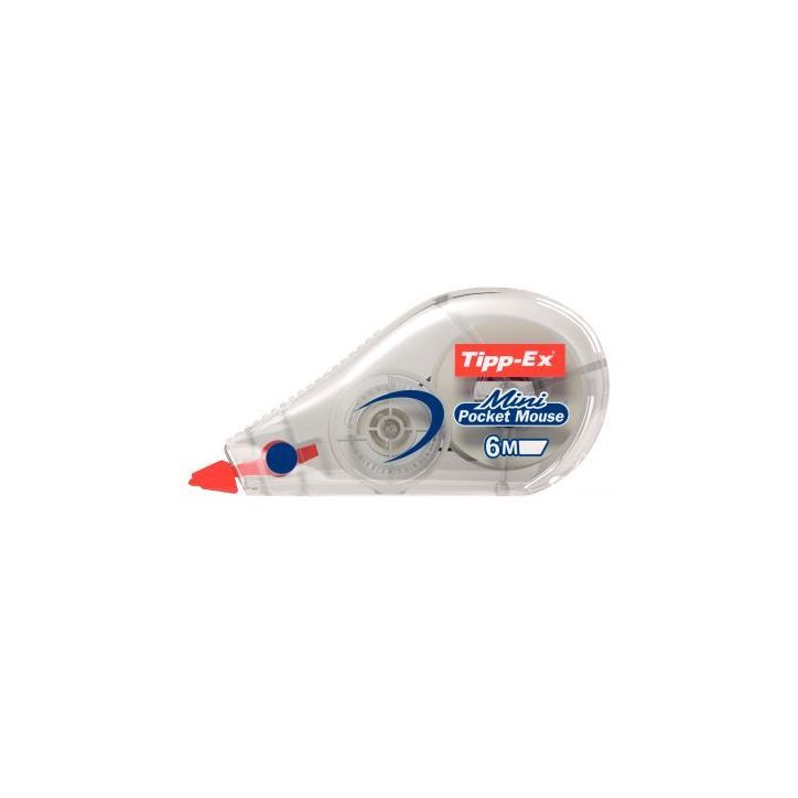 TIPP-EX Mini roller de correction jetable sans solvant correction à  sec 5 mm x 5 m MINI POCKET MOUSE