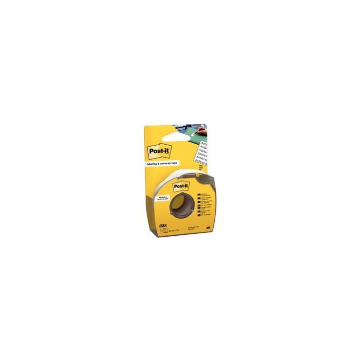 POST-IT Bande de correction adhésive et repositionnable sur dévidoir plastique jetable 25,4 mm x 17,7 m