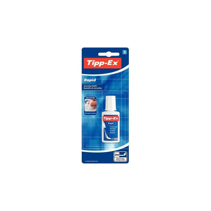 Blister de 1 flacon Tipp-ex rapid 8871563 TIPP-EX BIC