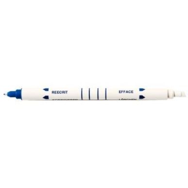 Achetez Effaceur réécriveur biseau et encre bleue 2 pointes 25633 pas cher sur Ma Rentrée Scolair..