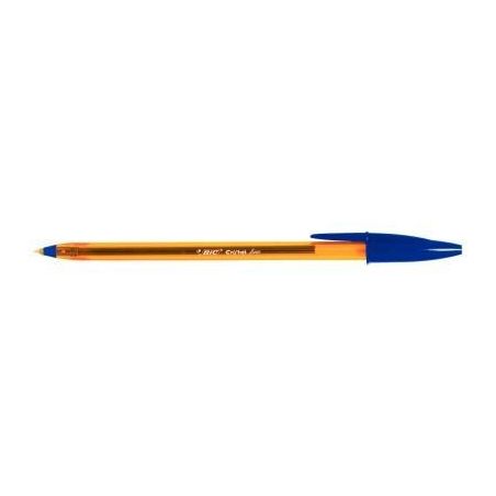 Achetez BIC Ecriture Cristal Original Stylos-Bille Pointe Fine (0,8 mm) - Encre De Couleur Bleue pas..