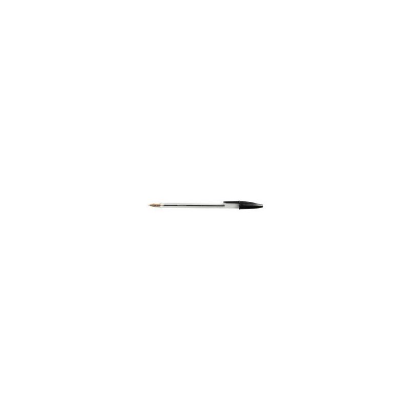 Achetez BIC Cristal Original Stylos-Bille Pointe Moyenne (1,0 mm) - Noir pas cher sur Ma Rentrée Sc..