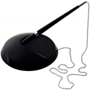 Stylo bille sur socle noir EB9123-BLK Stylo bille sur socle noir EB9123-BLK