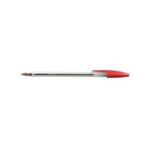 Achetez BIC Cristal Original Stylos-Bille Pointe Moyenne (1,0 mm) - Rouge pas cher sur Ma Rentrée S..