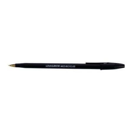 Achetez Stylo bille Lovegreen pointe moyenne noir LGBP-01 pas cher sur Ma Rentrée Scolaire