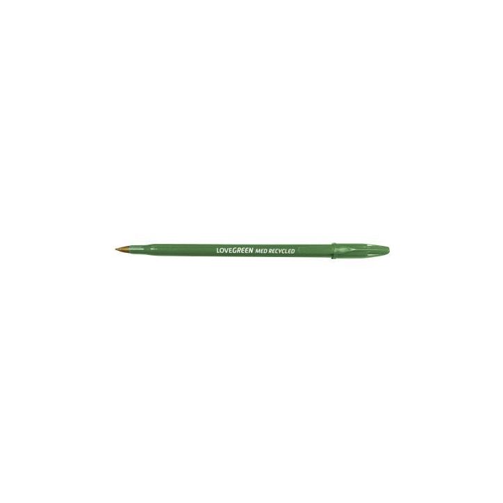 Boite de 50 stylos Lovegreen vert 57847X50