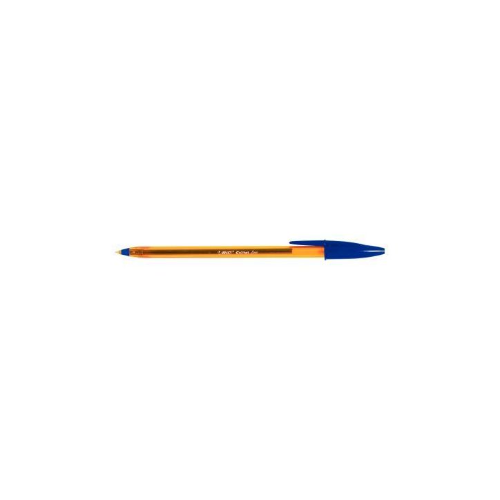 Boîte de 50 stylos bille Cristal pointe fine bleus 12608X50 CRISTAL BIC