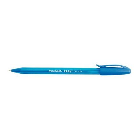 Achetez Boîte de 50 stylos Inkjoy 100 pointe moyenne bleu 84857 X 50 INKJOY PAPER MATE pas cher sur..