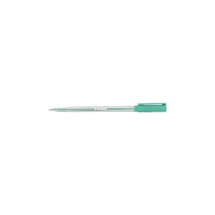 Stylo à  bille pointe moyenne capuchon vert