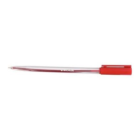 Achetez Stylo à bille pointe moyenne capichon rouge pas cher sur Ma Rentrée Scolaire