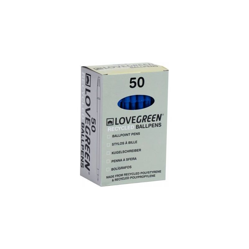 Achetez Boîte de 50 stylos Lovegreen bleu 20012X50 pas cher sur Ma Rentrée Scolaire Achetez Boîte de 50 stylos Lovegreen bleu 20012X50 pas cher sur Ma Rentrée Scolaire