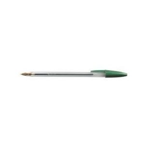 Achetez BIC Cristal Original Ecriture Stylos-Bille Pointe Moyenne (1,0 mm) - Vert pas cher sur Ma Re..