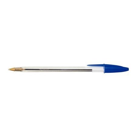 Achetez Boîte de 50 stylos Bic Cristal pointe moyenne Bleu 00010 X 50 BIC pas cher sur Ma Rentrée ..