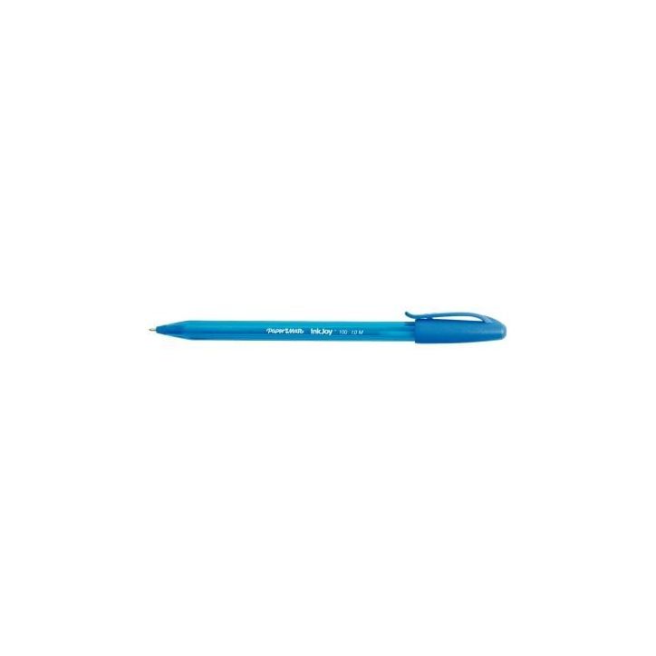 PAPERMATE Stylo bille à  capuchon INKJOY, pointe moyenne, encre Bleue
