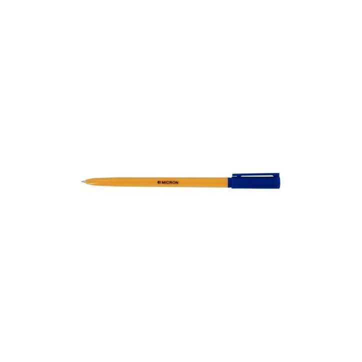 Boîte de 50 stylos bille Micron pointe fine bleu 700103