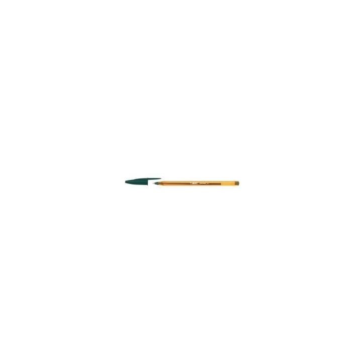 BIC Cristal Original Stylos-Bille Pointe Fine (0,8 mm) - Vert