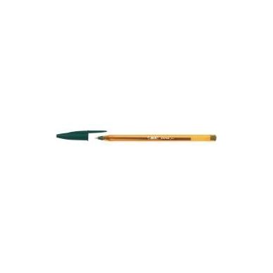 Achetez BIC Cristal Original Stylos-Bille Pointe Fine (0,8 mm) - Vert pas cher sur Ma Rentrée Scola..