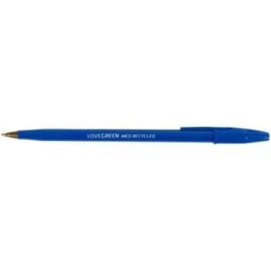 Achetez Stylo bille Lovegreen pointe moyenne bleu LGBP-03 pas cher sur Ma Rentrée Scolaire