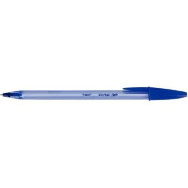 Achetez BIC Cristal Soft Stylos-Bille Pointe Moyenne (1,2 mm) - Bleu pas cher sur Ma Rentrée Scolai..