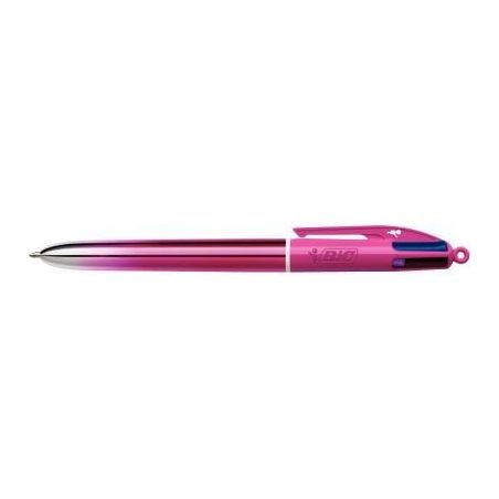 Achetez Stylo 4 couleurs Smooth rose 303084 BIC pas cher sur Ma Rentrée Scolaire