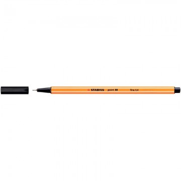 STABILO point 88 stylo-feutre pointe fine (0,4 mm) - Noir