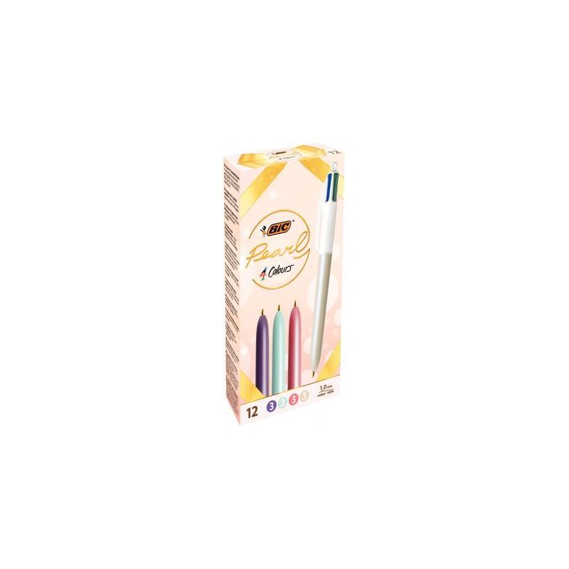 Achetez Boîte 12 stylos 4 couleurs Pearl assortis 522514 pas cher sur Ma Rentrée Scolaire Achetez Boîte 12 stylos 4 couleurs Pearl assortis 522514 pas cher sur Ma Rentrée Scolaire